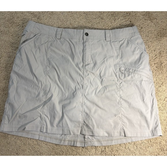 Duluth Trading Company Pants - Duluth Trading On the Fly Skort Women's 22W Utility Pockets Hiking Outdoor